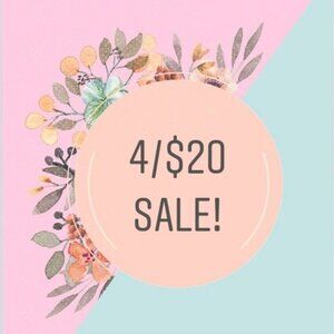 🎈4 FOR $20 SALE  FIND the RED Balloons  Shop early for best selections